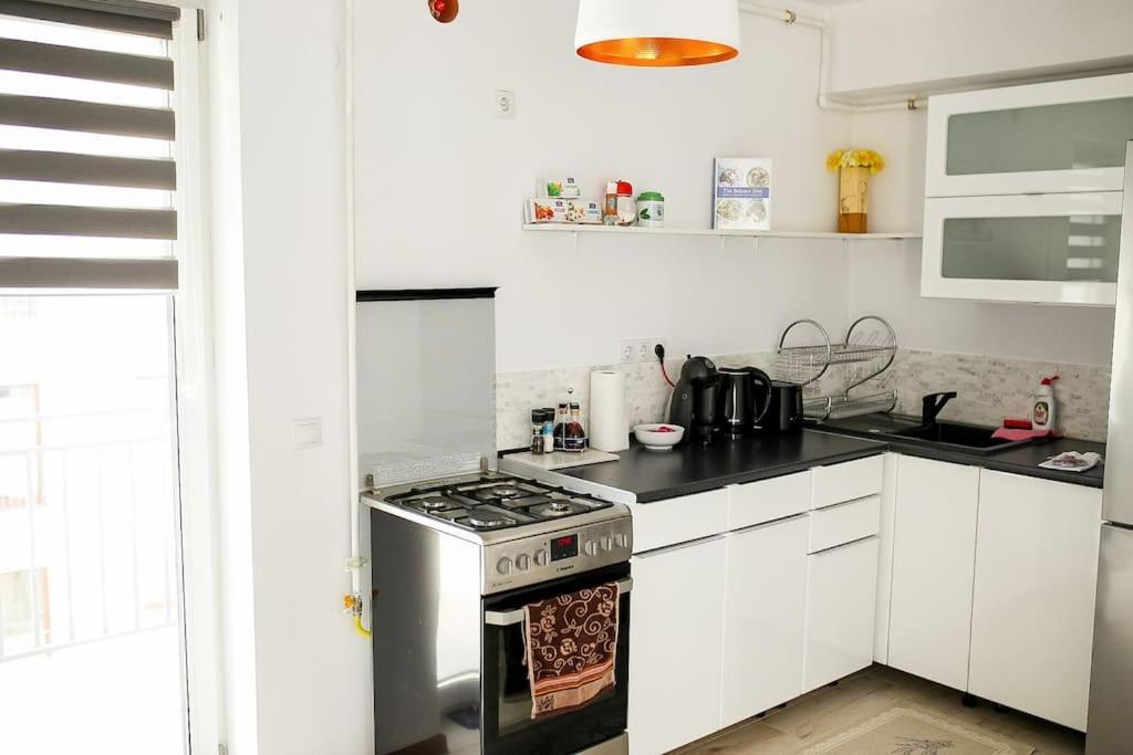 Modern Condo With Parking, Sibiu Dış mekan fotoğraf